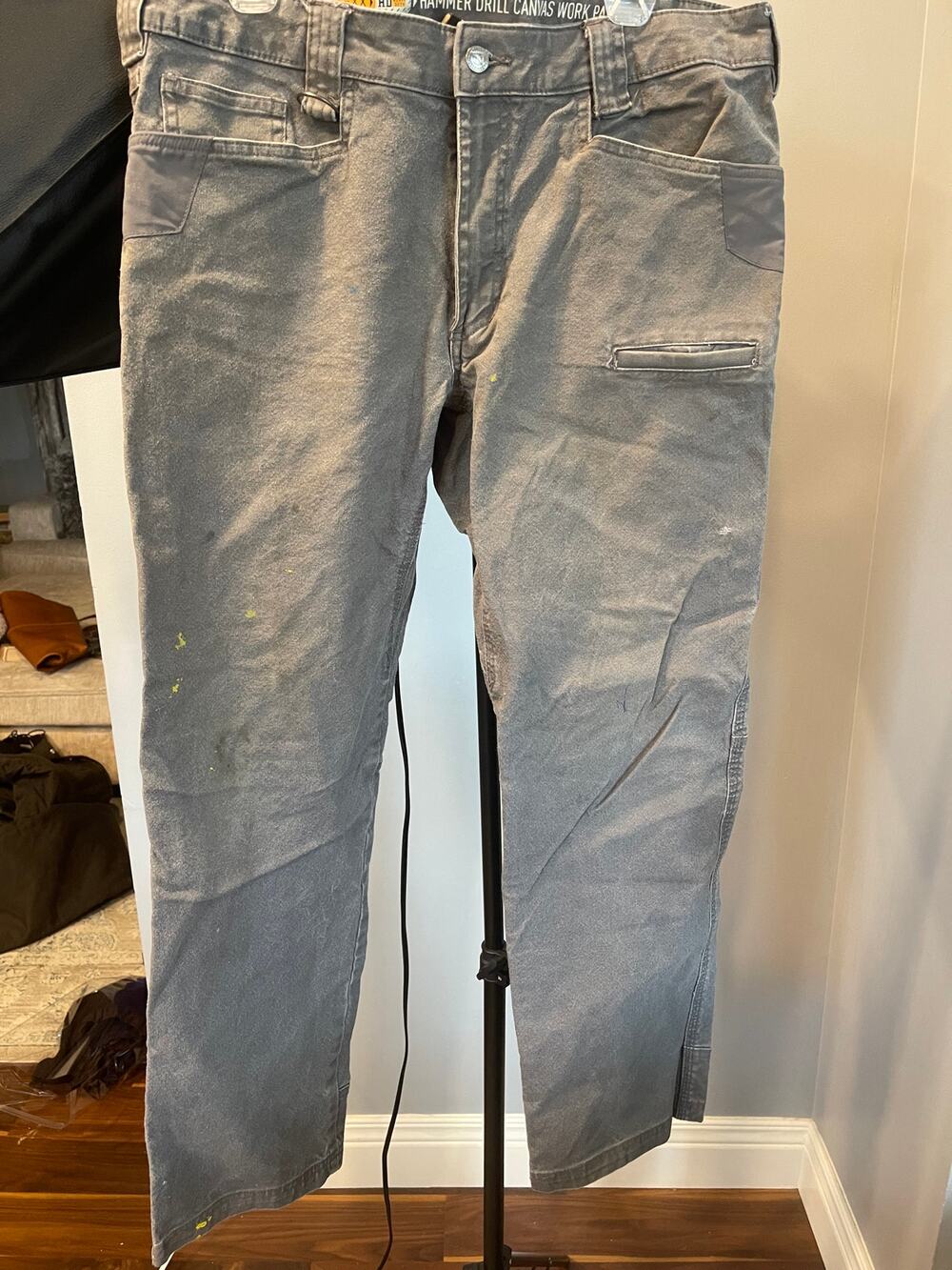 Noble Outfitters FullFlexx Canvas Work Pants Grey 36x32